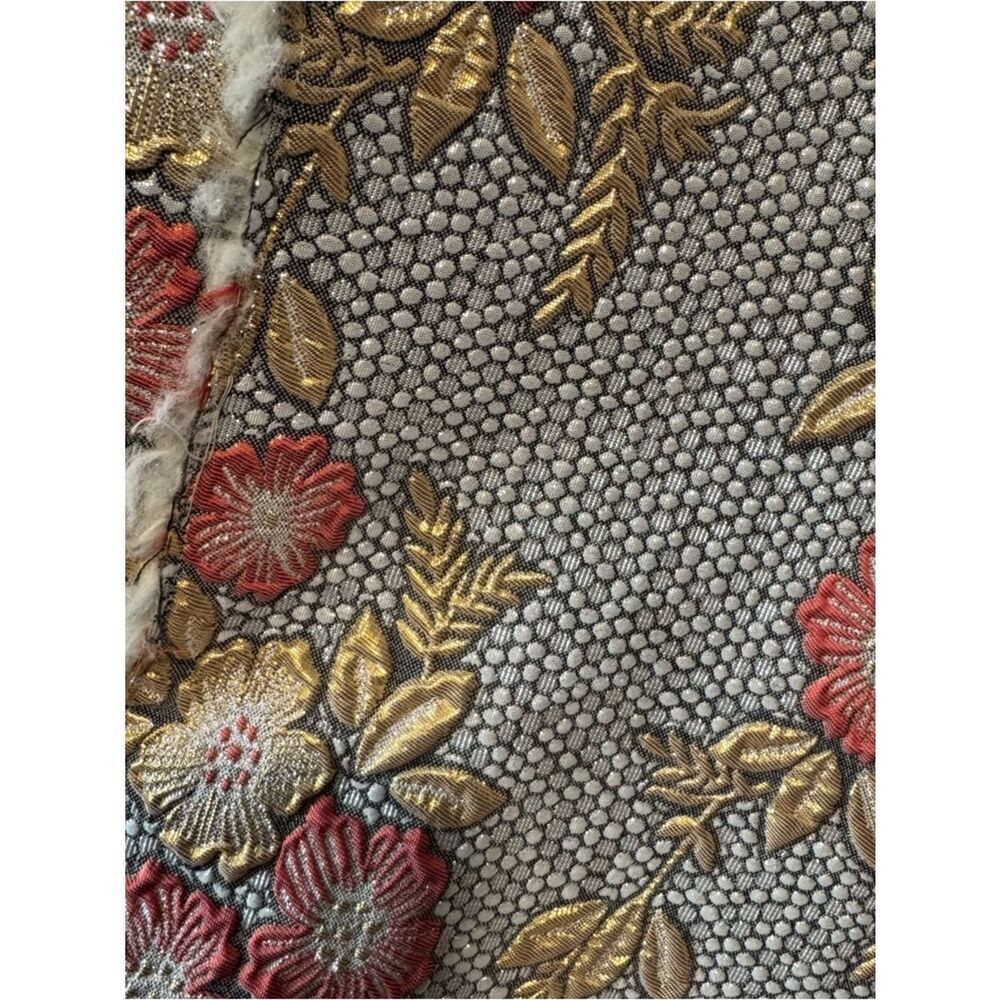 Johnny Was Biya Quarda Floral Faux Shearling Hooded Jacket Size M - Picture 12 of 16